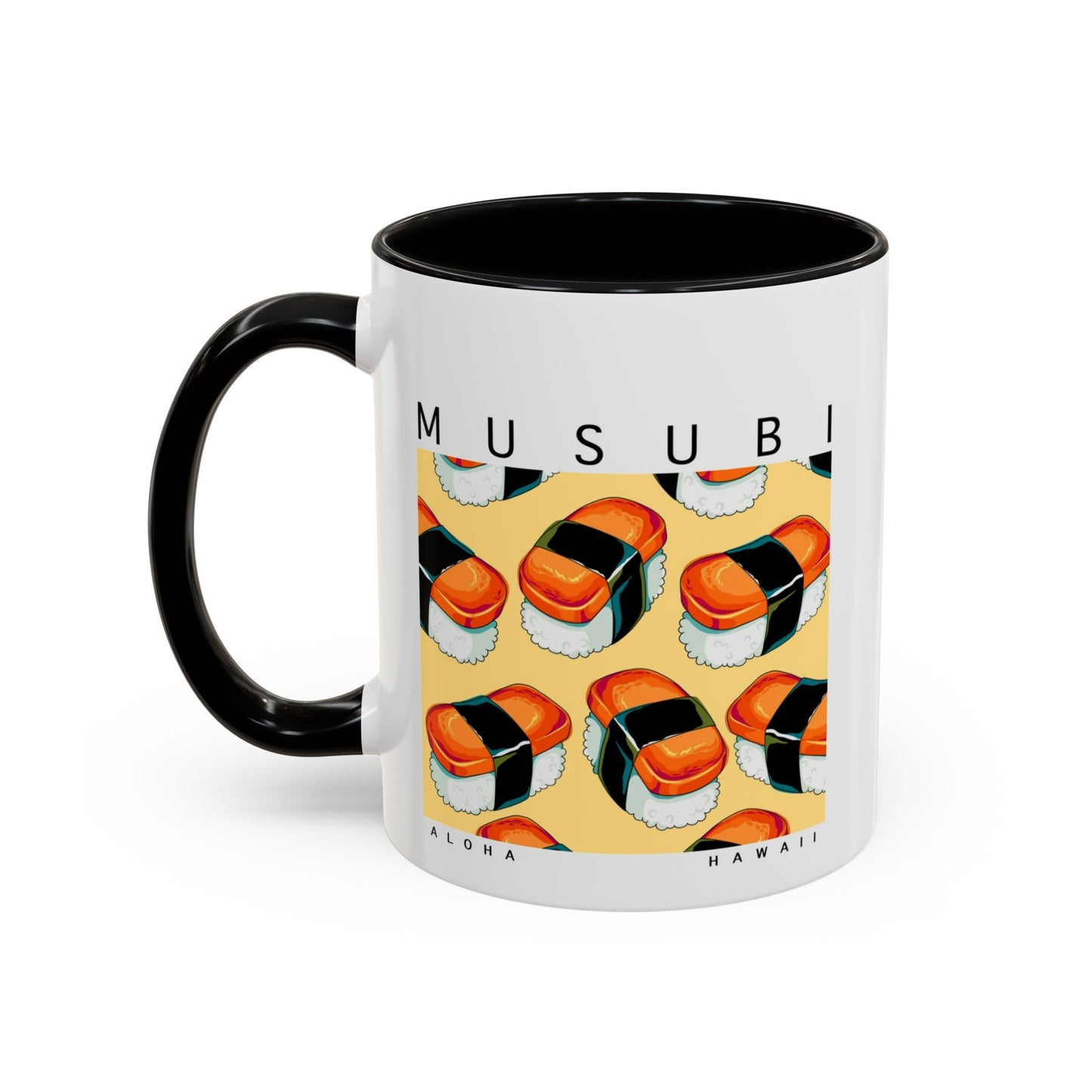 Poster Musubi Black - Accent Coffee Mug