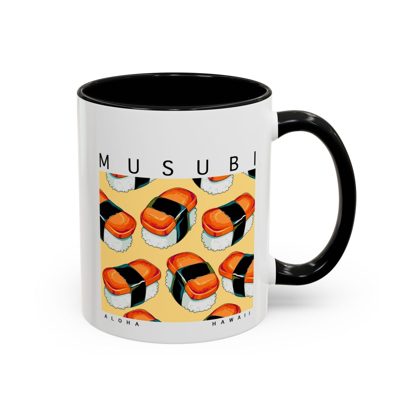 Poster Musubi Black - Accent Coffee Mug