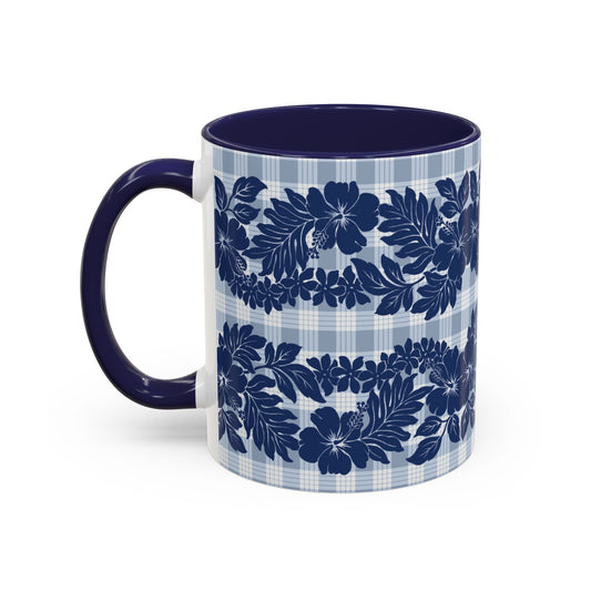 Owena Palaka Navy - Accent Coffee Mug