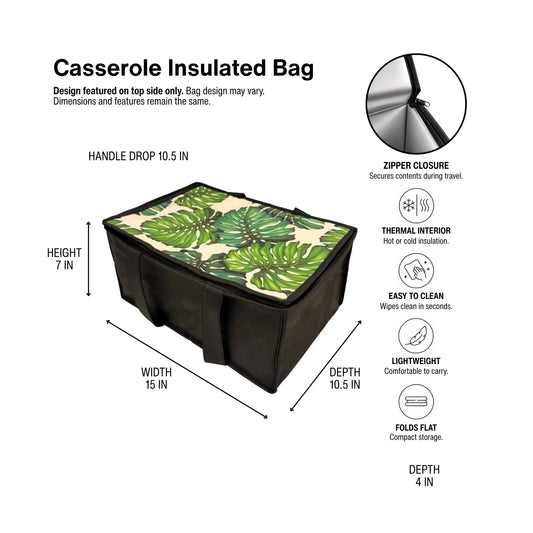 Coastal Breeze Black - Casserole Insulated