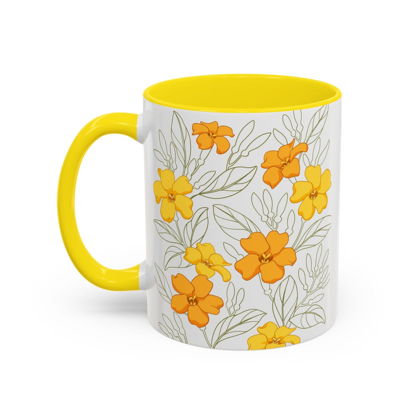Kenikeni Yellow - Accent Coffee Mug