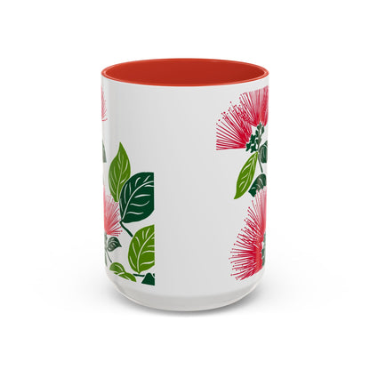 Red Lehua - Accent Coffee Mug