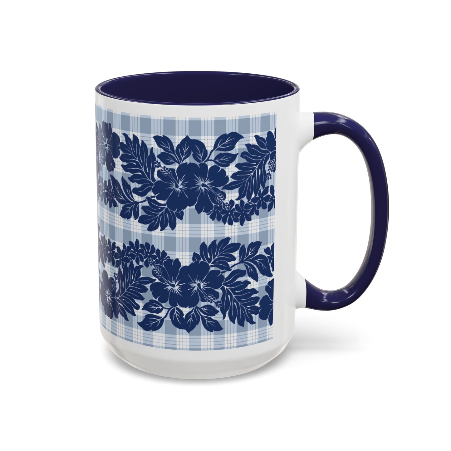 Owena Palaka Navy - Accent Coffee Mug