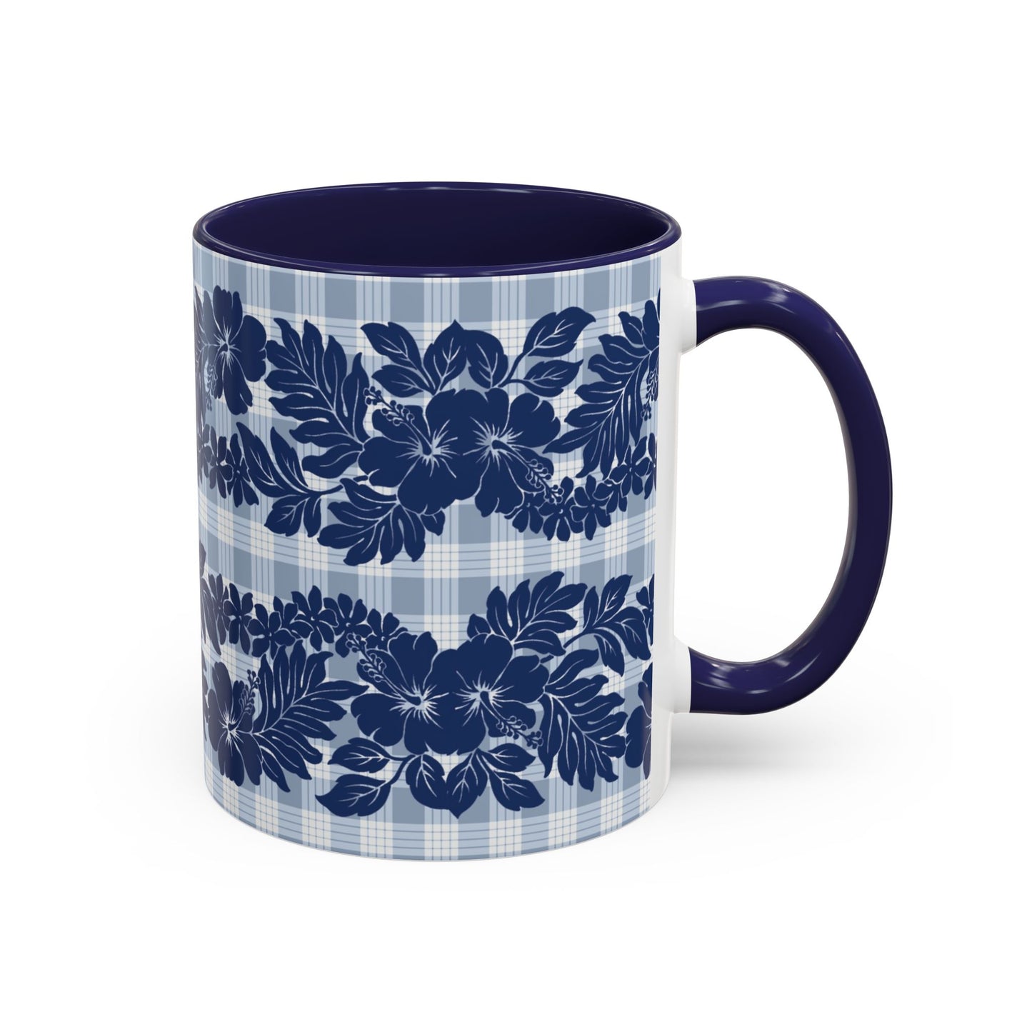 Owena Palaka Navy - Accent Coffee Mug