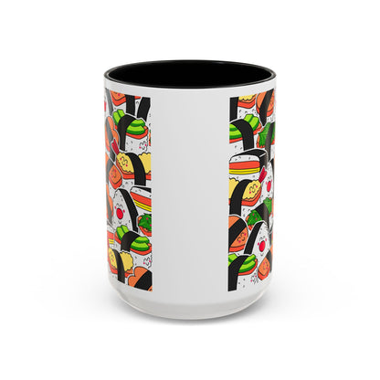 Spam Packed Black - Accent Coffee Mug