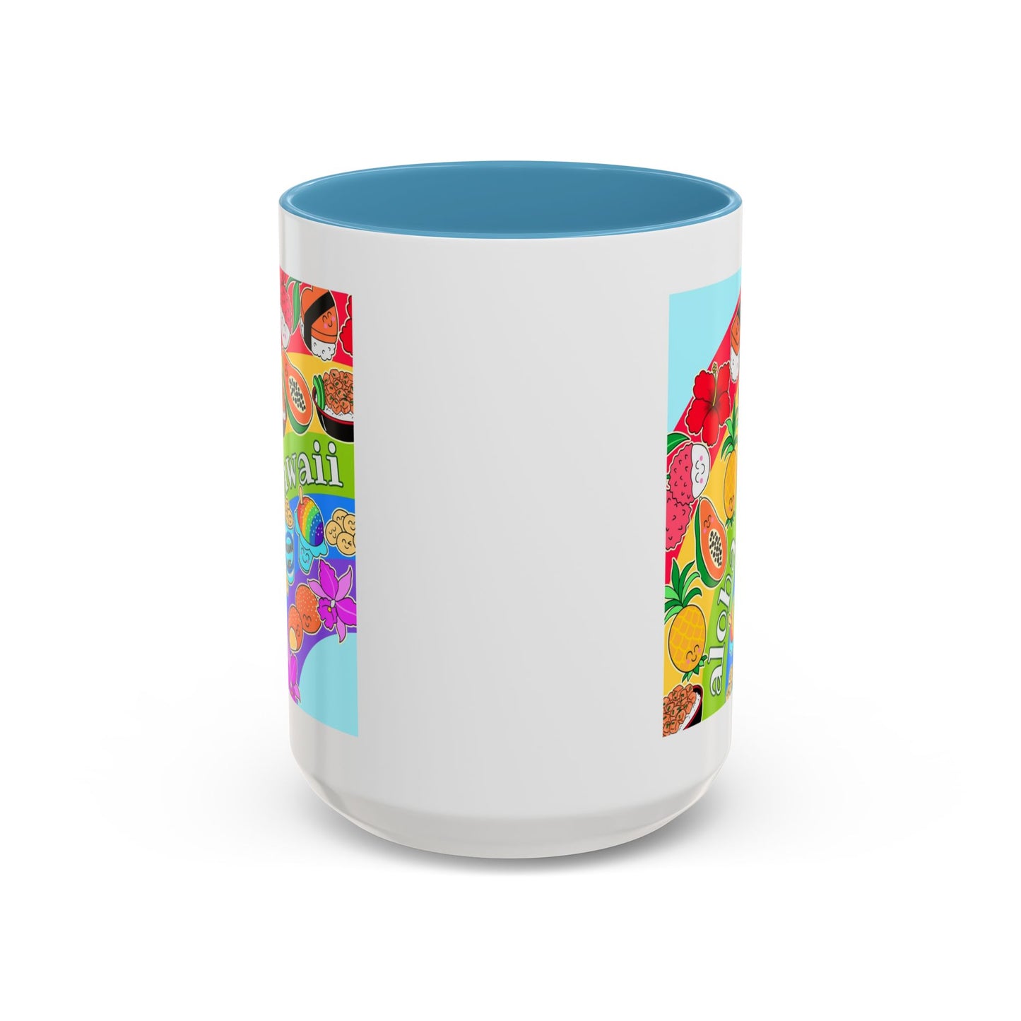 Rainbow Delights Blue - Accent Coffee Mug