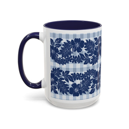 Owena Palaka Navy - Accent Coffee Mug