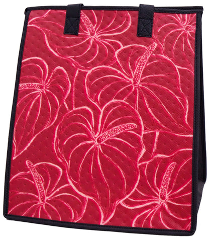 Brushwork Red - Large Insulated
