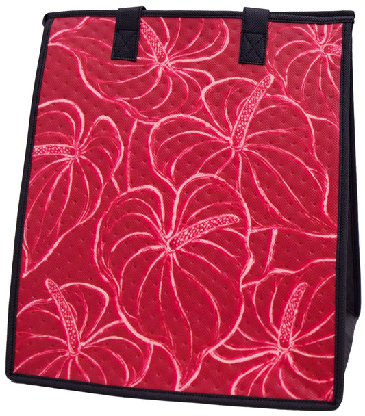 Brushwork Red - Large Insulated