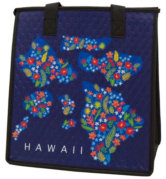 Islands in Bloom Navy - Medium Insulated