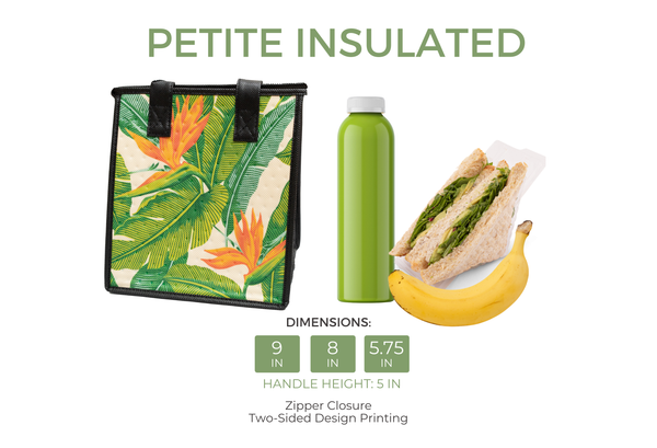 Ditsy Lime - Petite Insulated