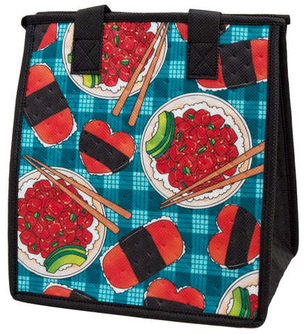 Picnic Palaka Teal - Petite Insulated