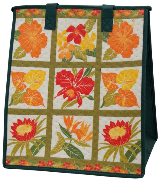Pua Kahiko Green - Large Insulated