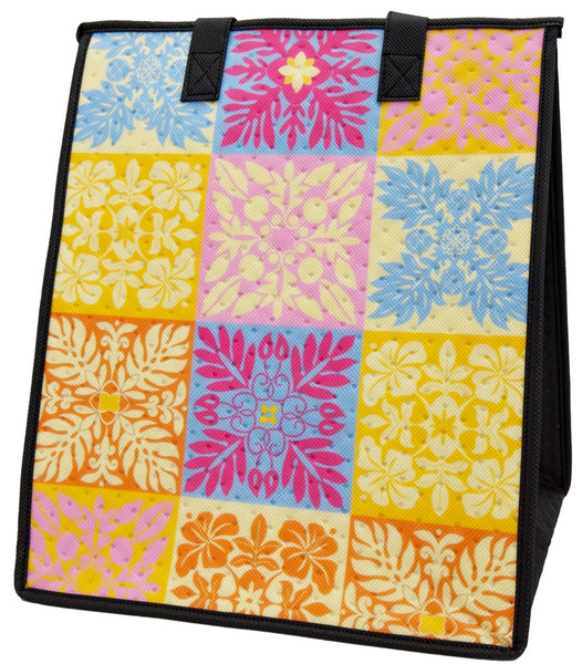 Quilted Aloha Sunset - Large Insulated