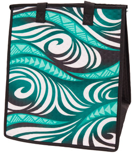 Rolling Waves Jade - Large Insulated
