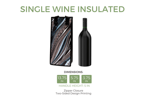 Pua Black - Single Wine Insulated